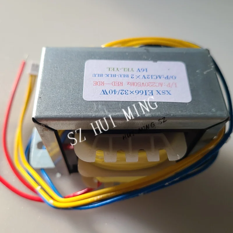 220v a 12v-0-12v 1.5a 16v 0.4a ei transformador 40va ei66 * 32 amplificador de alto-falante multimídia subwoofer transformador S-168B S-139
