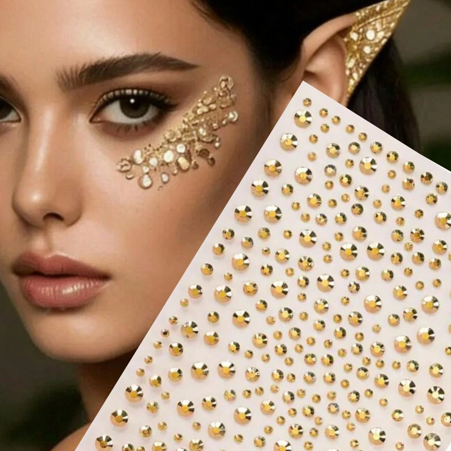 325 pièces/feuille Autocollant - Beauty Gems Makeup avis et prix