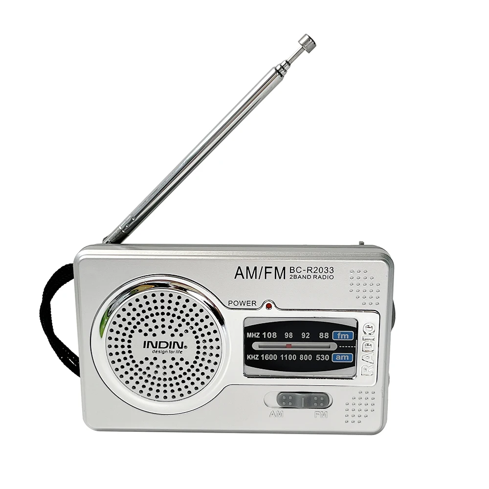 Portable FM AM Radio with Stable Signal Reception,Compact Design for Home  Outdoor and Emergency Useght, Compact Des