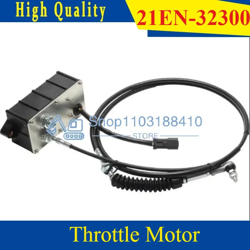 

Аксессуар для двигателя дроссельной заслонки экскаватора Hyundai R220LC-9SH R210LC-9, двигатель дроссельной заслонки 21EN-32300, шаговый шаговый двигатель