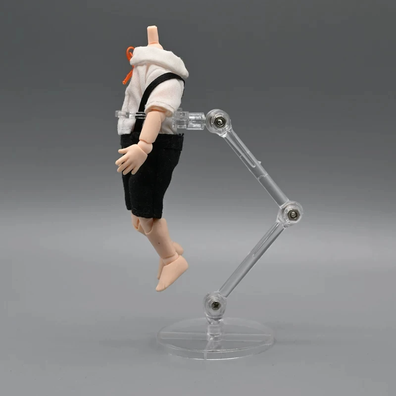 1/12th Soldier Doll Platform Stand Bracket PVC Material For Asi 3.0 BJD OB11 Sicily Body Fairy Body Accessories Scene Component