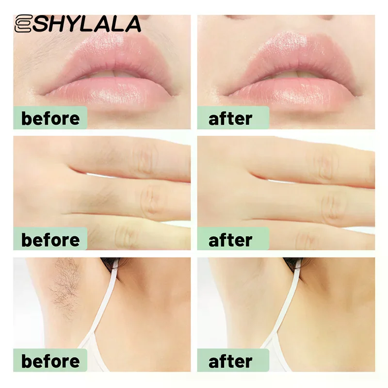 12/24Pcs Facial Lip Wax Strips For Face Chin Upper Lip Jaw Eyebrow Beard Hair Removal