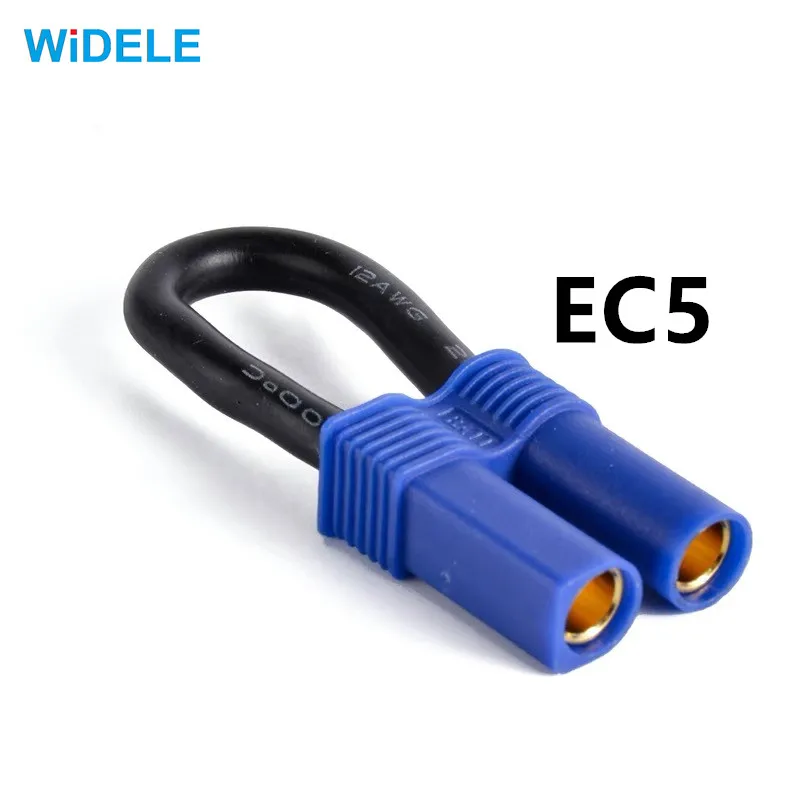 1 pz Bind Plug Loop connettore cavo Jumper batteria a cortocircuito con T-plug XT60H XT90H EC5 TRX pulg