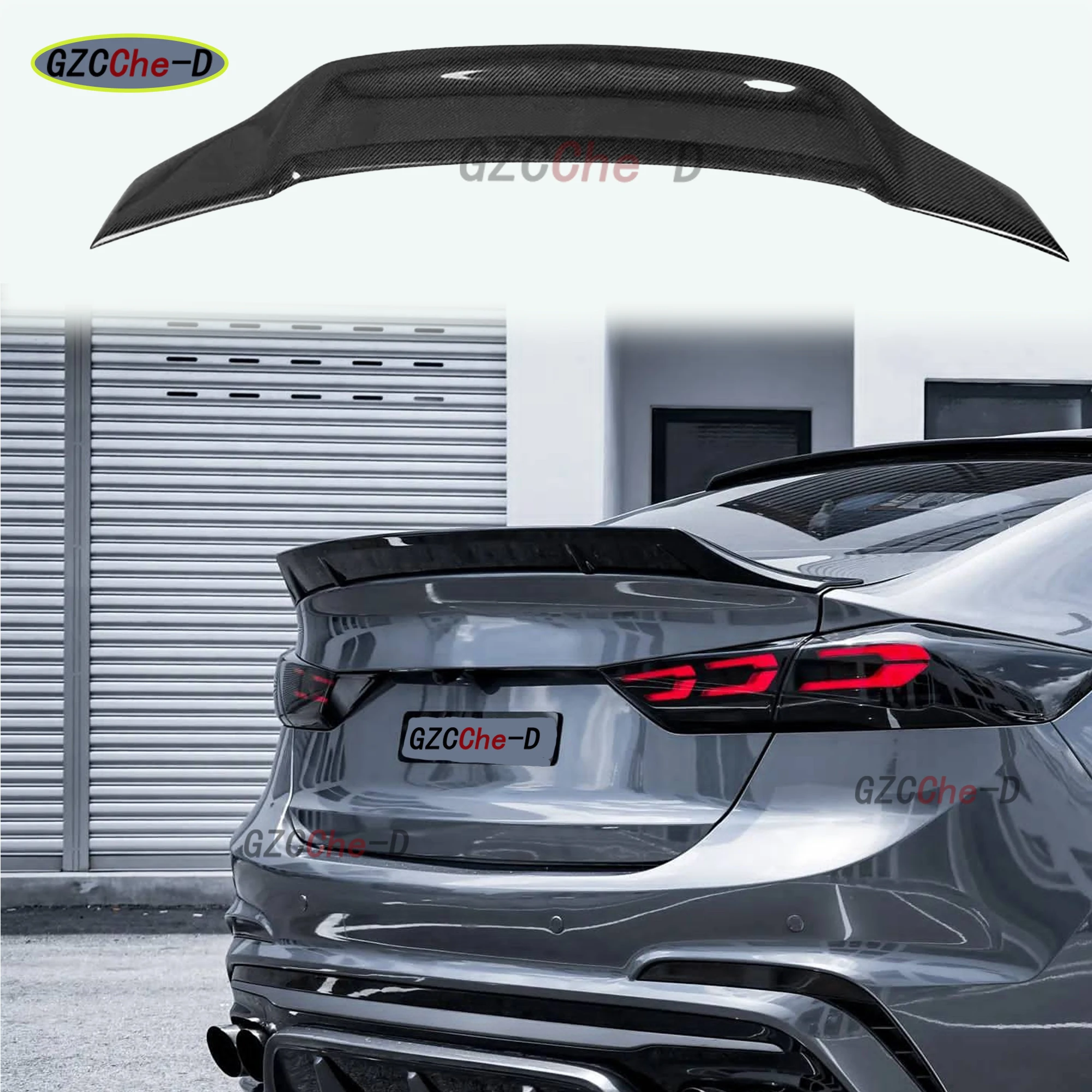 Modern Elantra 2017-2020 high-quality ABS material rear spoiler R model trunk lid rear wing sport edition decorative accessories