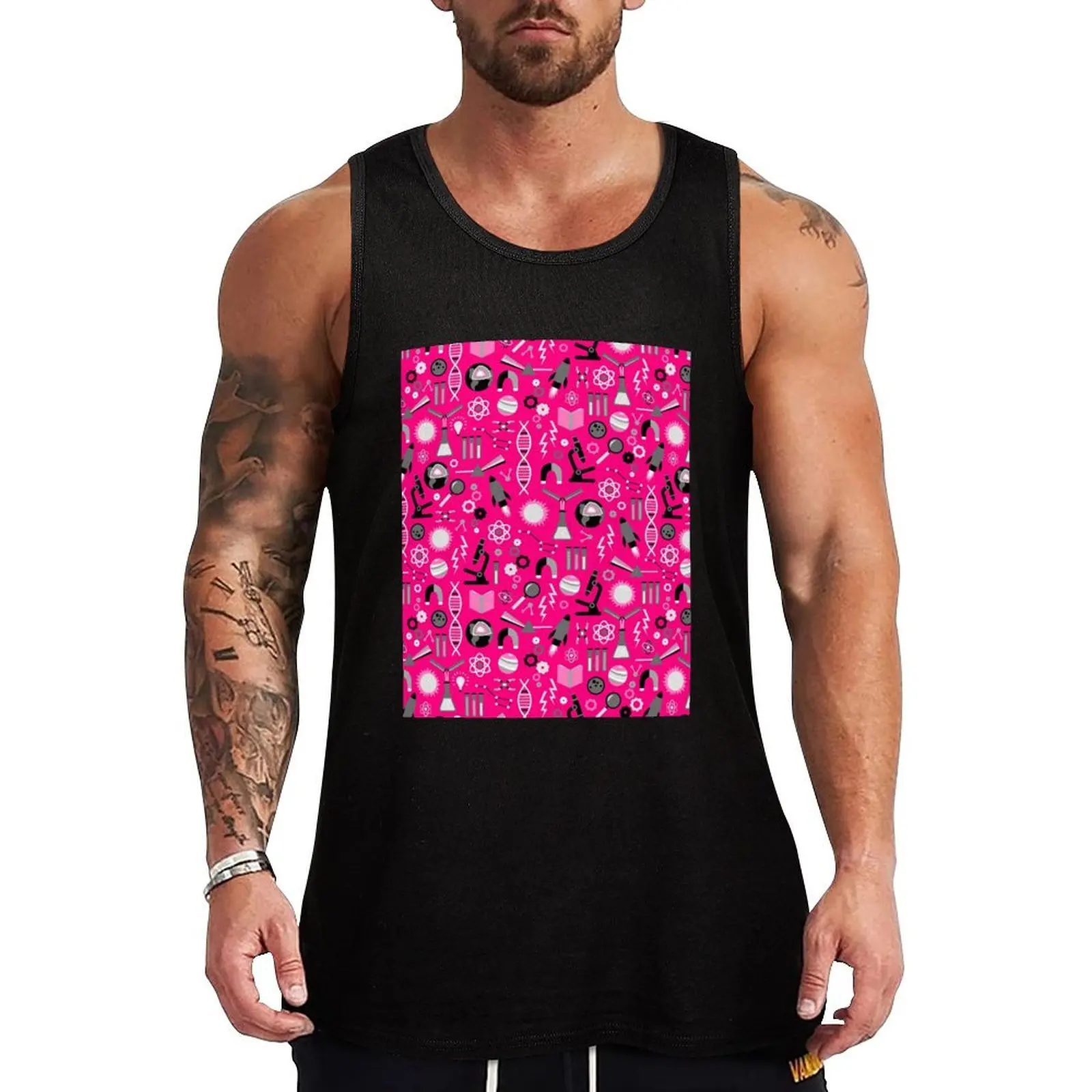 

Science Studies Tank Top sleeveless man shirts gym top T-shirt man sleeveless tshirts for men