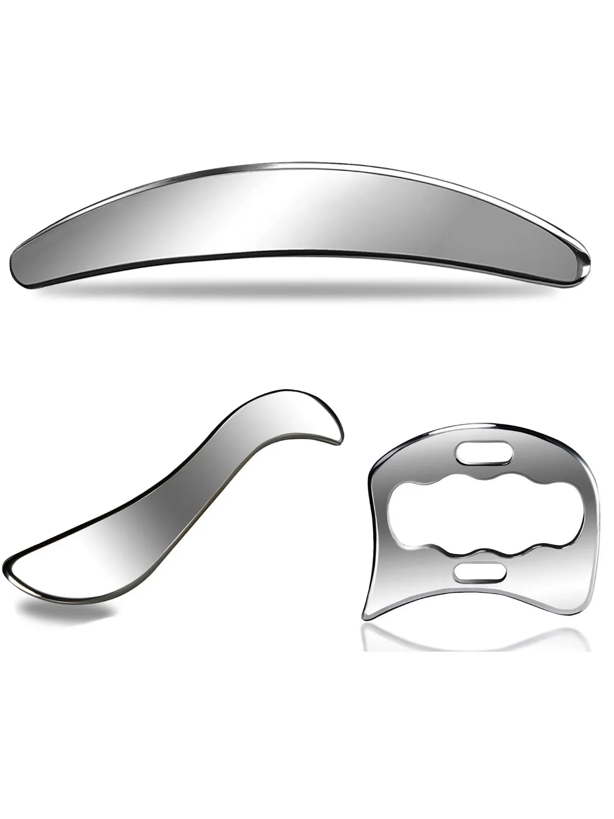 Couteau de Fascia musculaire multifonctionnel, couteau de Massage à libération musculaire, couteau de grattage d'exercice, gymnastique en acier inoxydable
