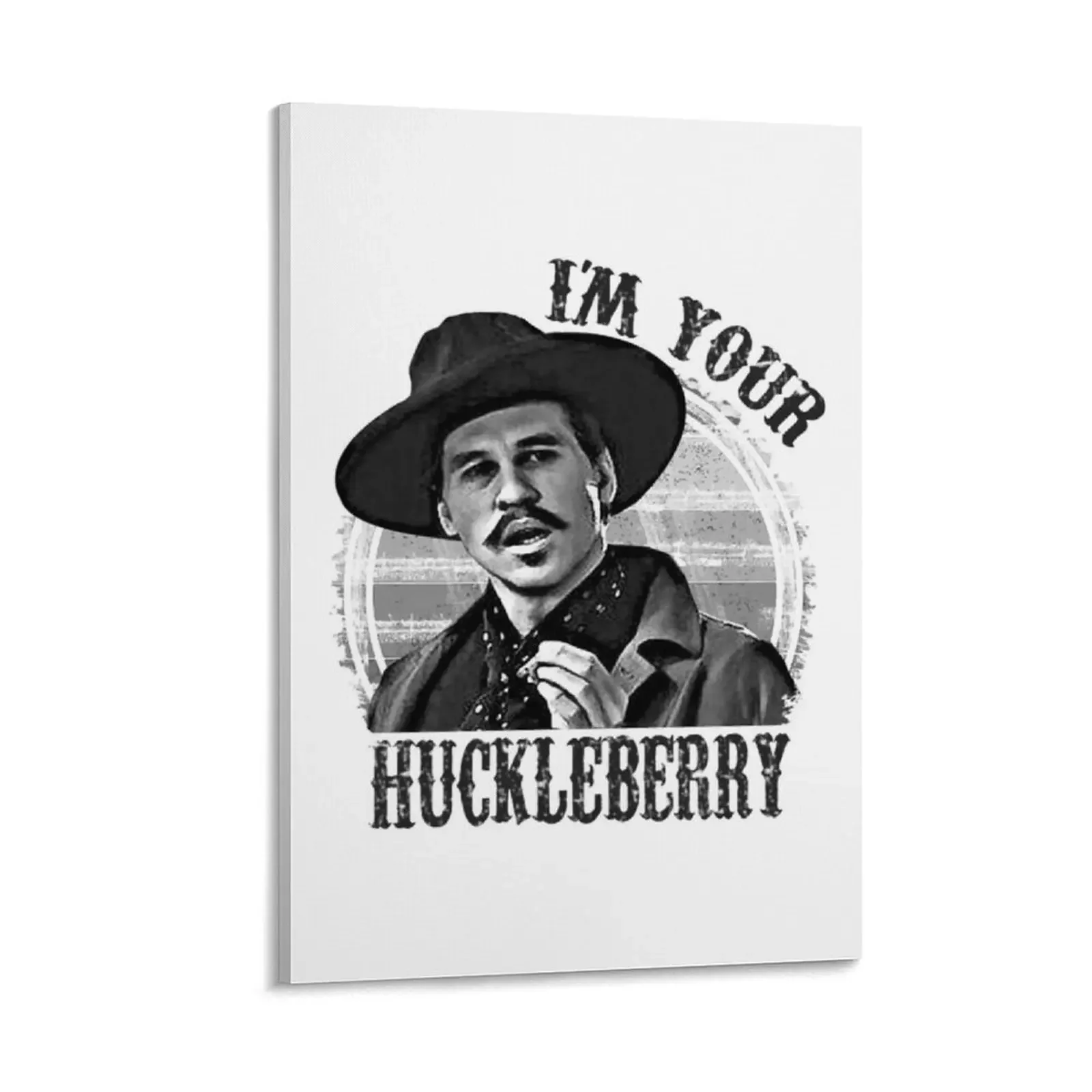 

Art - I'm Your Huckleberry Canvas Painting Paintings on canvas for living room wall decor Wall decoration poster