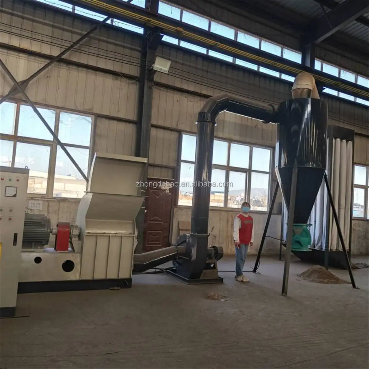 OEM Small Biomass Fuel Pellets Making Machine Wood Pellets Production Machine Ring-Die Sawdust Press Pelletizer