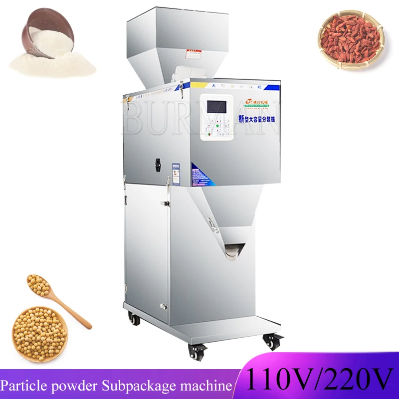 

Tea Subpackage Machine Automatic Measurement Of Particle Weighing Coffee Bean Powder Filling Machine