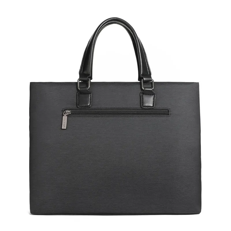 Valigetta in nylon da uomo borsa da viaggio per ufficio borsa da riunione impermeabile pacchetto documenti borsa a tracolla borsa per laptop in pelle da uomo sac