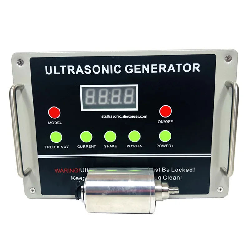 200W Ultrasonic Vibrating Sieve Generator Vibrator for Electric Round Food Vibrator Screen Machine