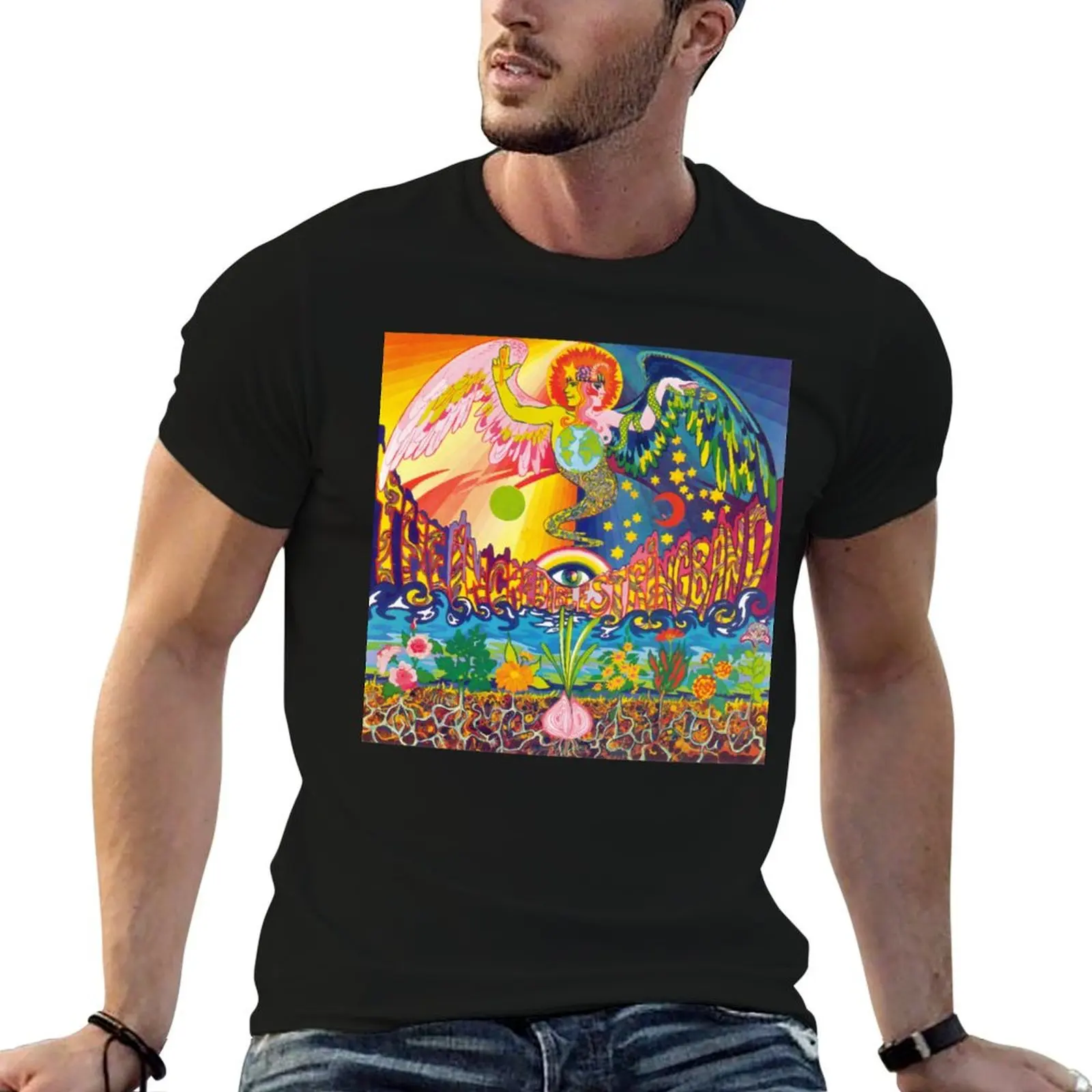 T-shirt The Incredible String Band Album 5000 Spirits, t-shirts pour hommes, t-shirts graphiques en coton pour hommes