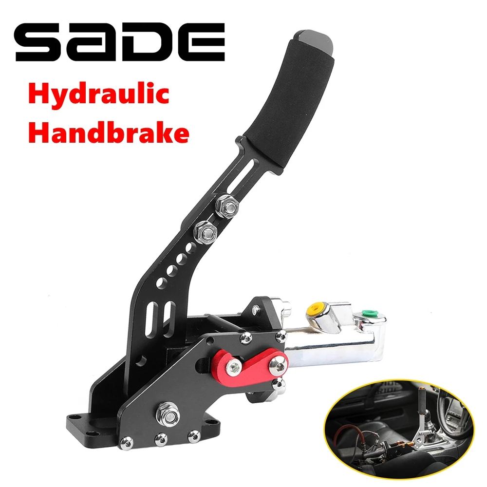 Hydraulic Handbrake Drift E-Brake Handle Parking Emergency Brake Lever Universal Compatible with Racing Cars