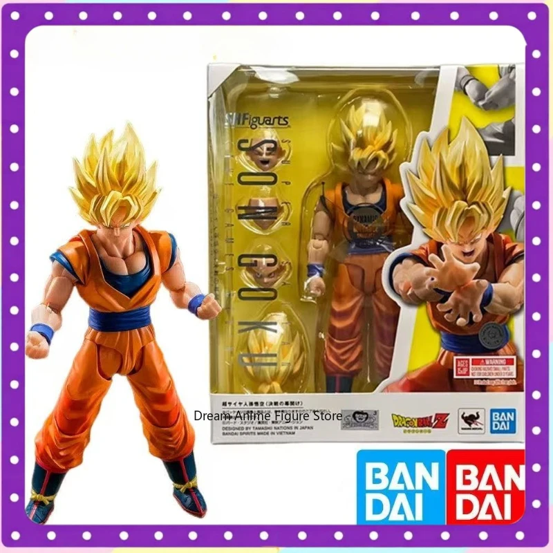 

В наличии: Оригинальная фигурка Bandai SHF Сон Гоку Супер Сайян 3.0 Final Battle Opening Dragon Ball Super Action Model