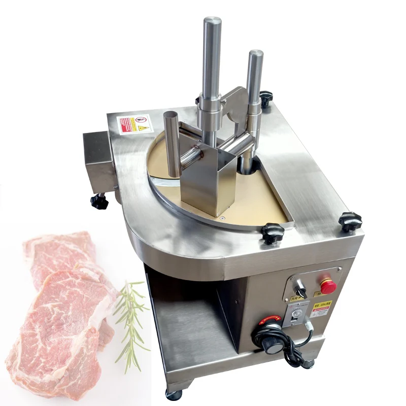 Fatiador de carne fresca de carneiro comercial automático multifuncional fatia de cintura tendão carne levantada alimentos cozidos máquina de corte de carne