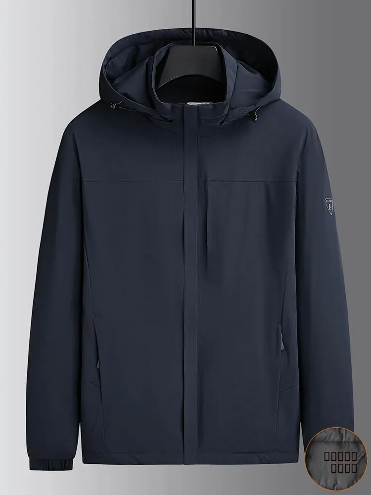 

Мужская утепленная хлопковая куртка для активного отдыха, ветрозащитная, повседневная, свободного кроя, с длинными рукавами, на молнии, теплая, цветная