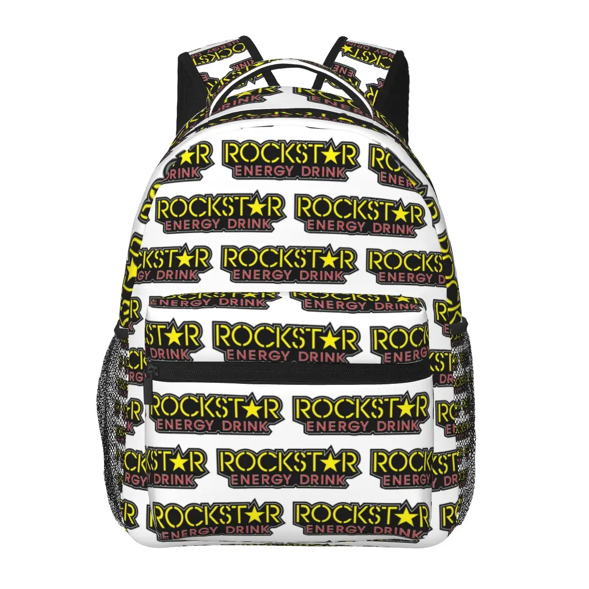 

Рюкзаки Rockstar Energy Drink для мальчиков и девочек, сумка для книг, школьные сумки для студентов, дорожный рюкзак с героями мультфильмов, сумка на плечо большой вместимости