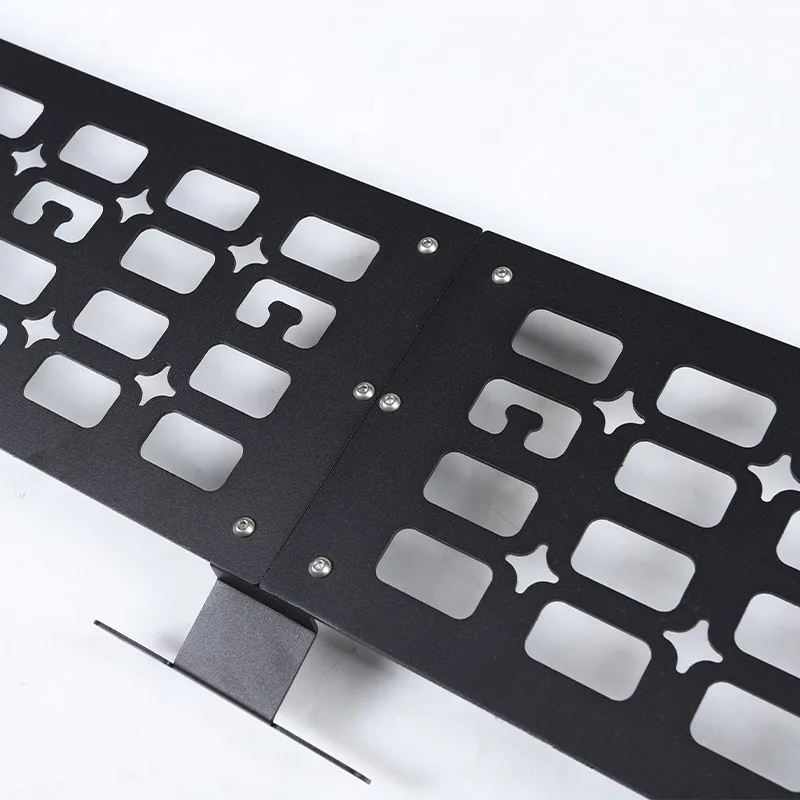For Toyota Land Cruiser Prado 120 2003-2009 Car Tailgate Glass Window Storage Fence Bracket Storage Bracket Car Modification