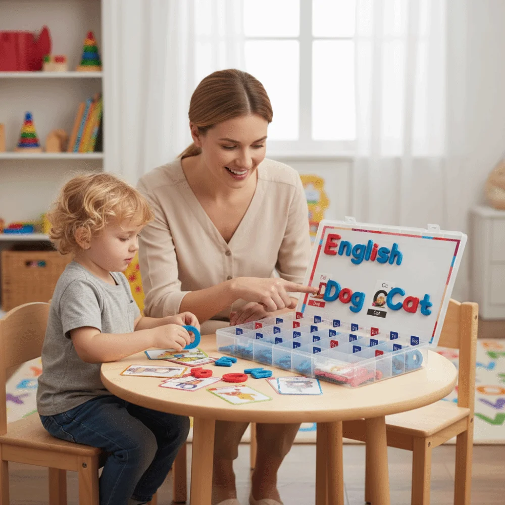 

26, магнитные доски с английскими буквами, блоки для настольных игр, IQ, магнитная наклейка с буквами, портативная головоломка, учебные пособия по английскому языку