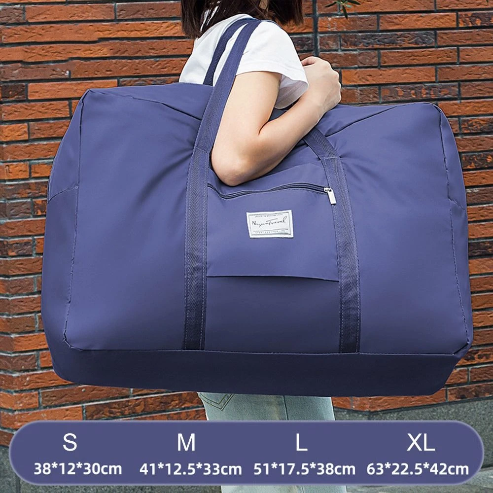 

Folding Travel Storage Bag Large Capacity Multifunction Travel Luggage Bag Oxford Waterproof Trip Handbags Clothes Pouch
