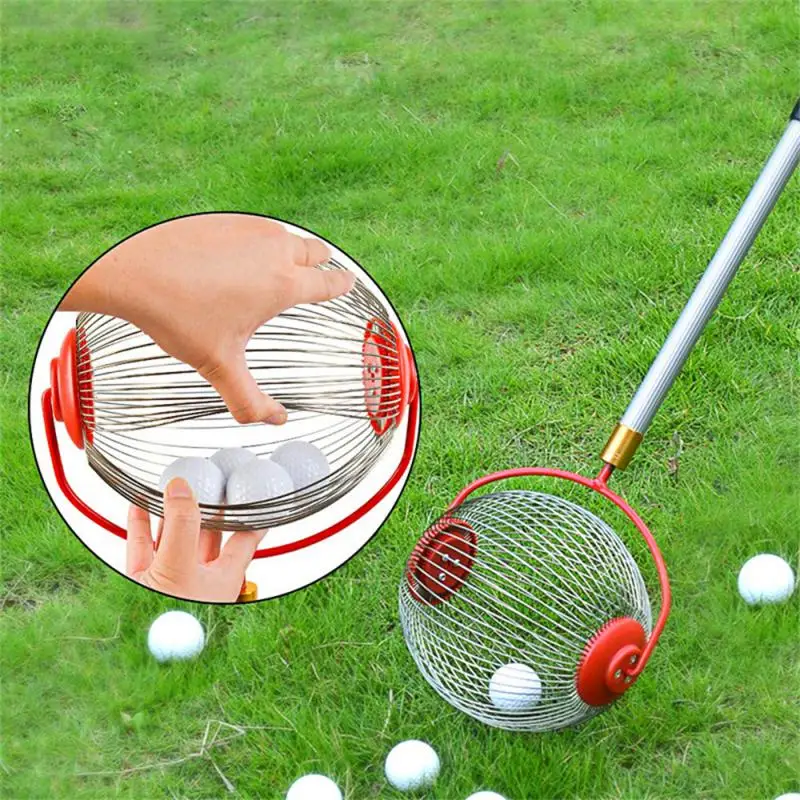 Fruit Collection Picker Stainless Steel Garden Hand Tools Easy To Use Pickup Walnut Chestnut Nut Golf Tennis Balls Collector