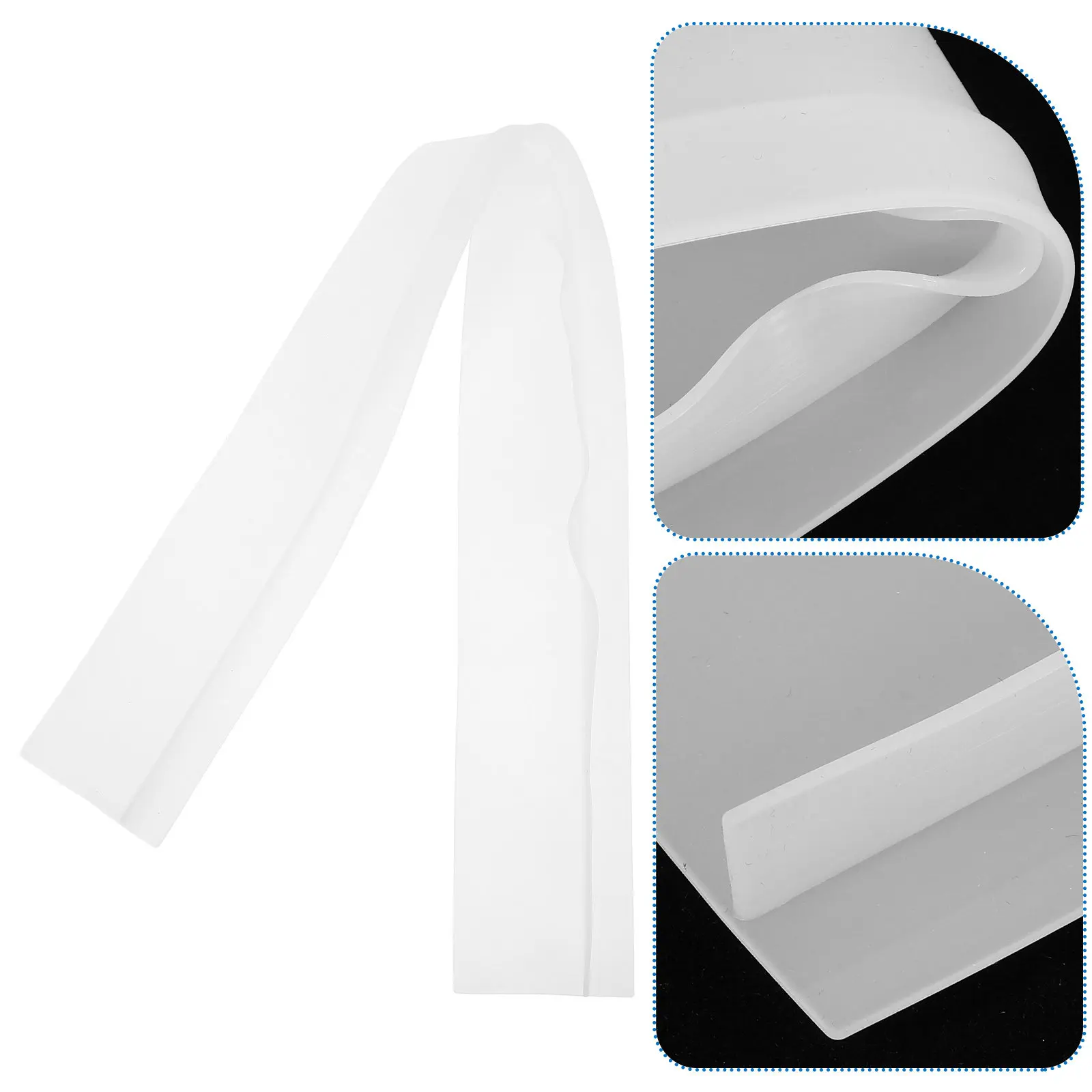 

21-дюймовая силиконовая заглушка для зазоров плиты, гибкая, термостойкая, нескользящая, с элегантным дизайном, современная защита для кухонной духовки, уплотнитель для щелей