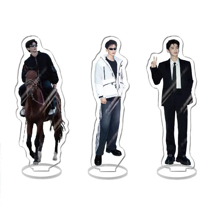 New Jingting Bai‌ Acrylic Stand High Appearance Desktop Ornament Decoration Tabletop Collectible Commemorative DIY Fan Gift