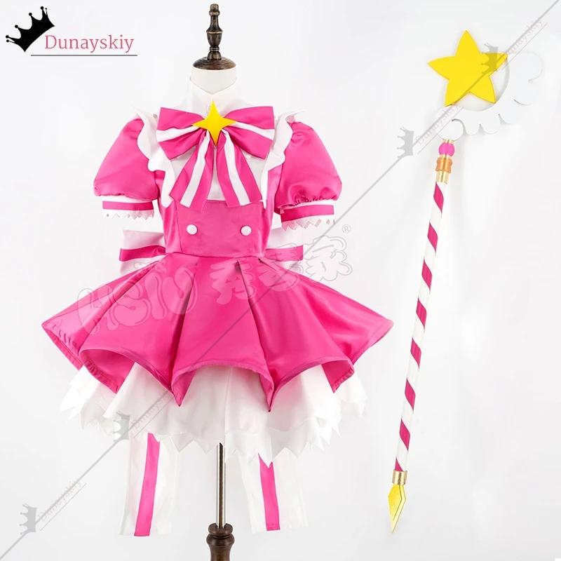 Project SEKAI Mikuku Cosplay Instant Reincarnation Costume Wig Holding Props Full Uniform Anime Roleplay Lolita for Adult Women