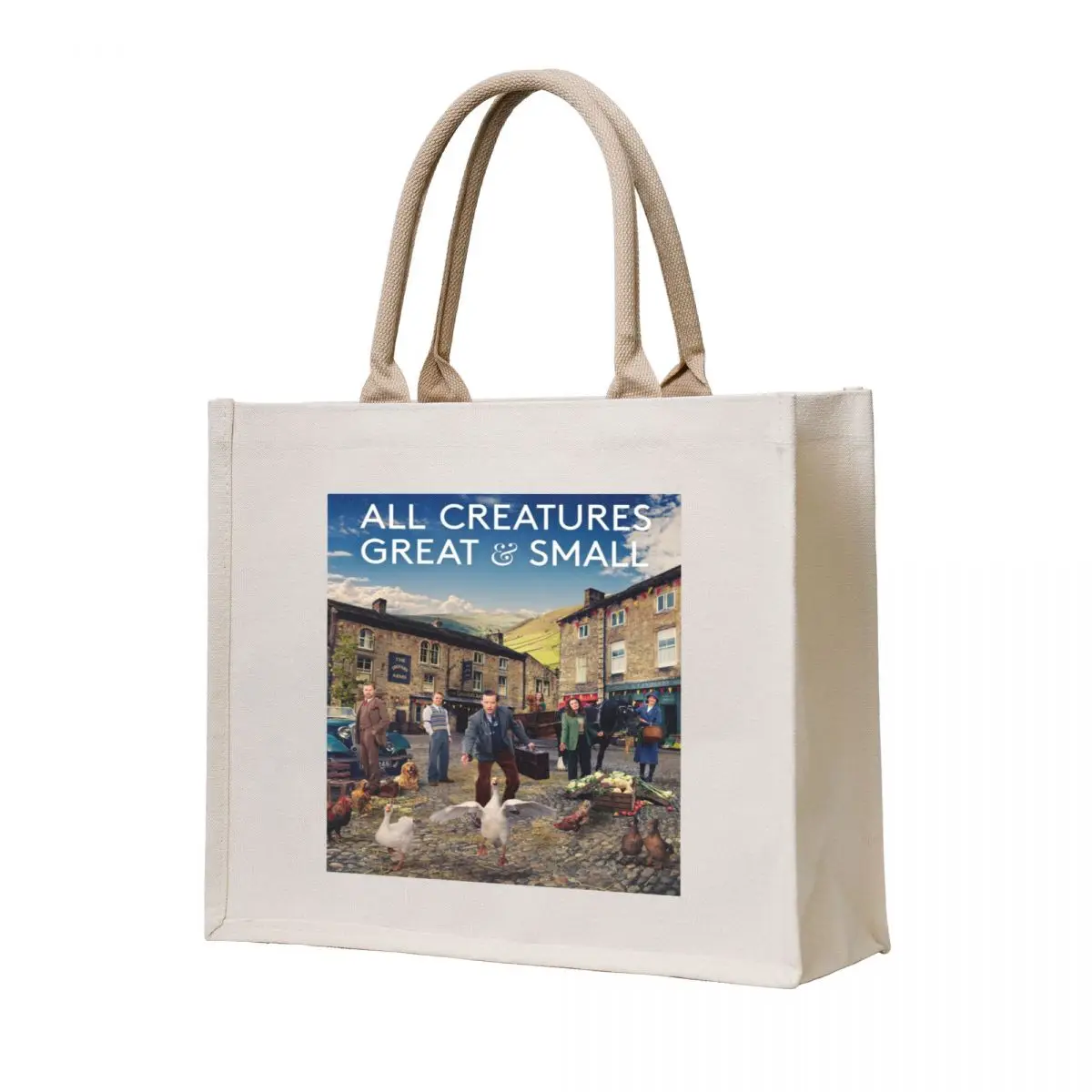

All Creatures Great and Small family Tote Bag ecological bags tote bags men free delivery bags tote bag woman