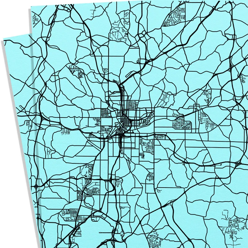 8 Sizes 12 Colors Road Network Map Pattern KYDEX Thermoform Sheet Plate Thermoplastic Board for Holsters Holsters DIY Making