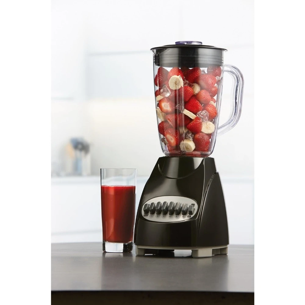 Blender, 12-Speed, Plus Pulse, Black, Kitchen Appliances, Desktop Juicer