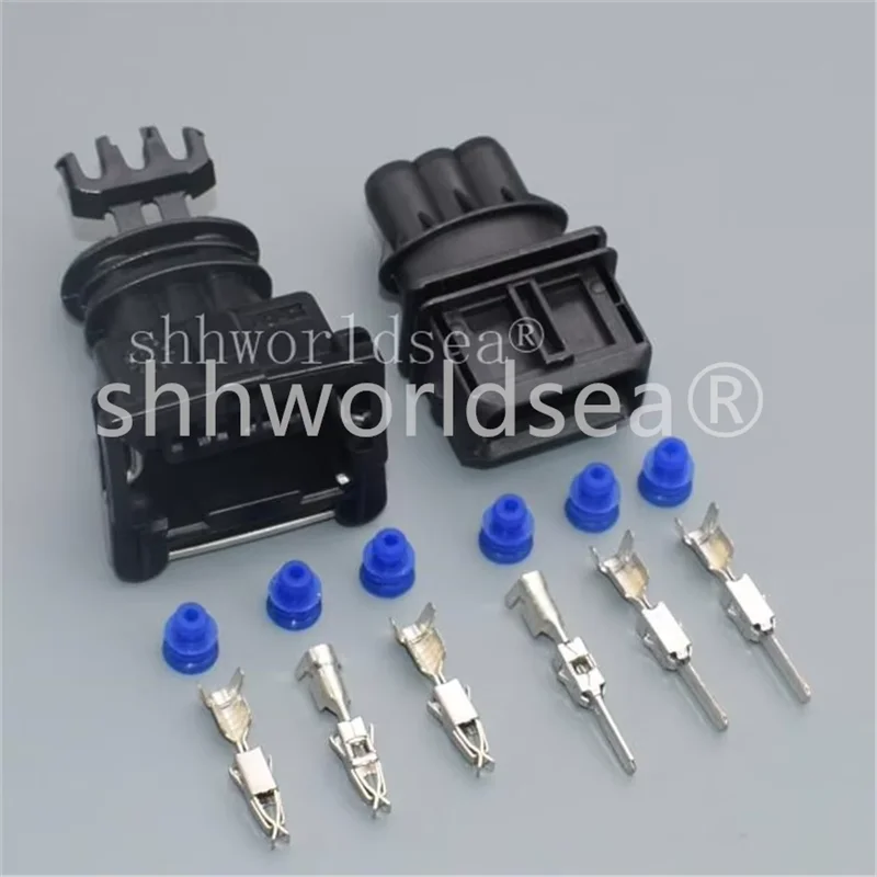 3 pin 282191-1 282729-1  waterproof Fuel Injector auto connector EV1 Car Power Timer Connector Sensor Plug 1-962581-1