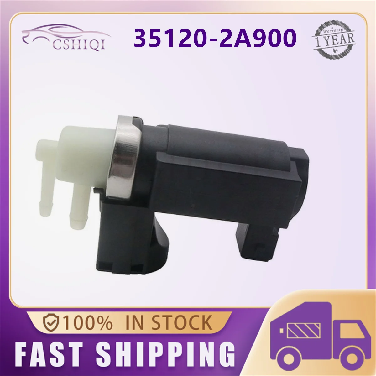 35120-2A900 Turbo Boost Pressure Solenoid Valve For Hyundai H-1 i30 i20 Accent Trajet Santa Fe ix35 Kia Rio Cerato 351202A900