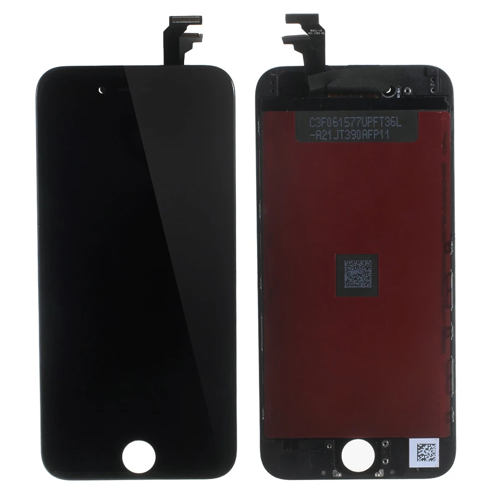 

For iPhone 6 4.7 LCD Screen and Digitizer Assembly + Frame Part (Made by China Manufacturer, 350-400cd/m2 Brightness)