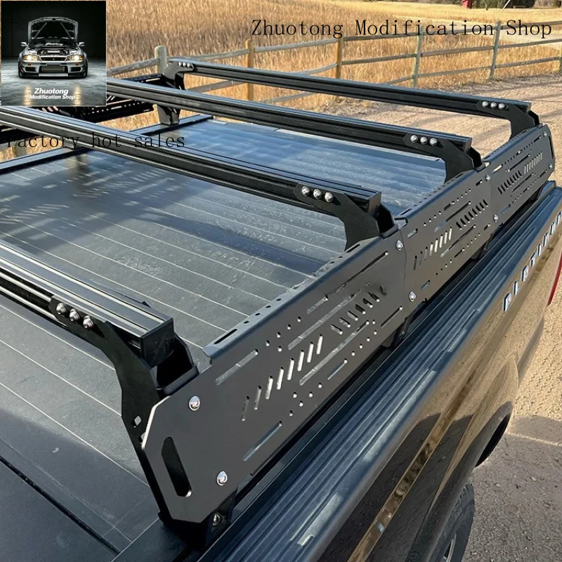 Performance Upgrade High Quality Adjustle Steel Truck Bed Overland Universal Roll Frame Rear Bucket Roof Rack Pickup