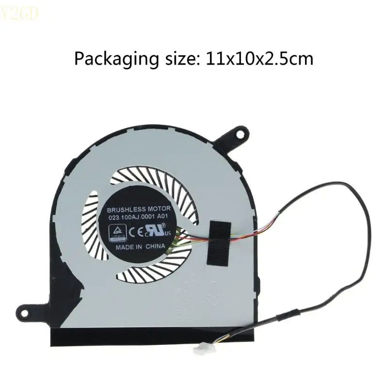 Y2GD New Original CPU Cooling Fan Cooler For Dell 17 7773 7778 7779 Radiator DC5V Fan 035WWH, 35WWH
