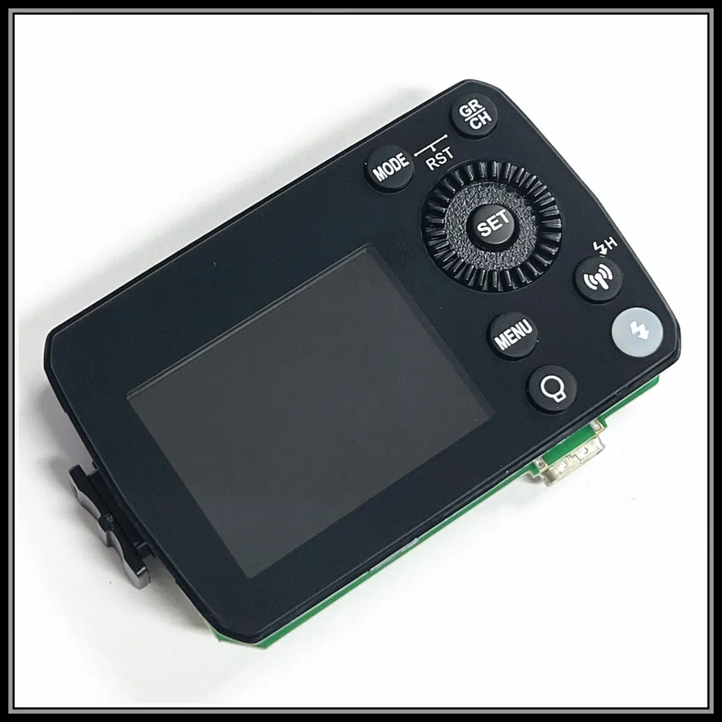 NEW For Godox AD200 Pro AD200Pro Back Control ASSY Mainboard With LCD Screen + Button + Rubber Flash Part