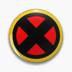 Xmen Logo Pin Buttons Brooches  Jewelry Accessory Customize Brooch Fashion Lapel Badges