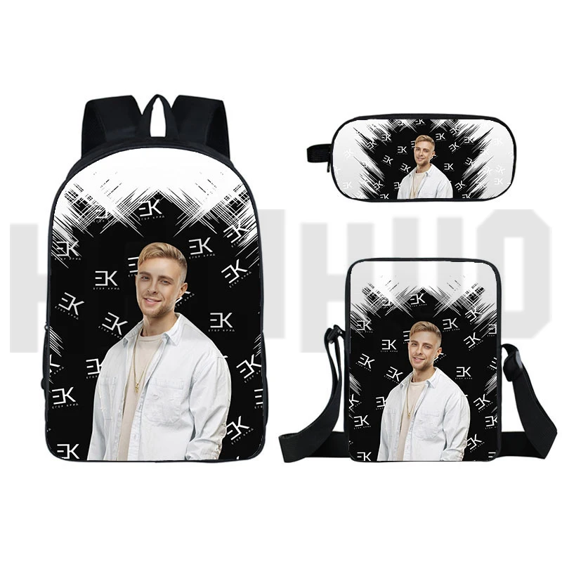 Fashion 3D Print Anime Egor Kreed Backpack 3 Pcs/set Bookbag 16 Inch Bagpack Travel Daily Pack School Bags for Teenage Girls