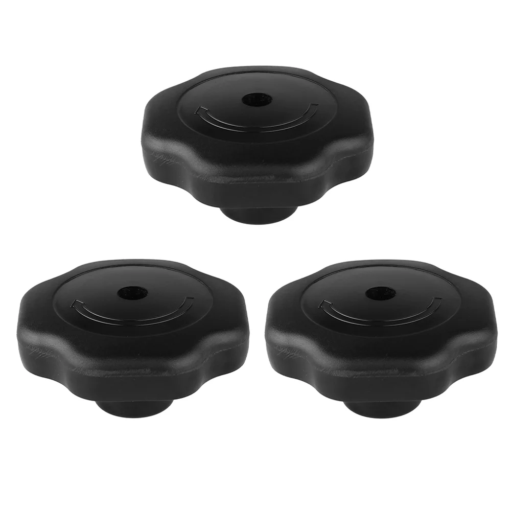 

3 Pcs Handles Pressure Cooker Switch Explosion Proof Knobs Cooking Utensils Pan Grips Bakelite Black Replacement Anti-explosion