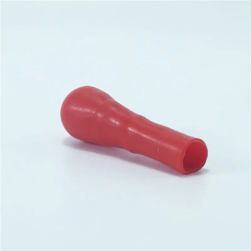 10pcs/lot Durable Dropper Red Rubber Cap Laboratory Supplies