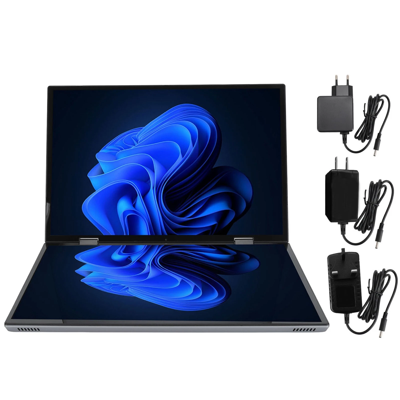 

Бизнес-ноутбук с двойным экраном, 14-дюймовый, разрешение 2240X1440, 1,9 МП, камера, портативный компьютер, 16 ГБ DDR4, 1 ТБ SSD для учебы, Win11 Pro