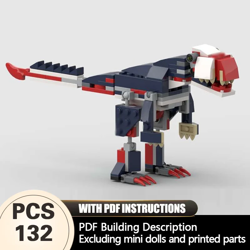 Creators Animal Series Model MOC Building Bricks Large Dinosaur Modular Technology Gifts Holiday Assemble Children Toys Suit