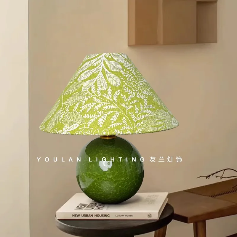 

Small-sized furniture, living room bedroom Retro Green, High-End Decoration & Bedside Delight