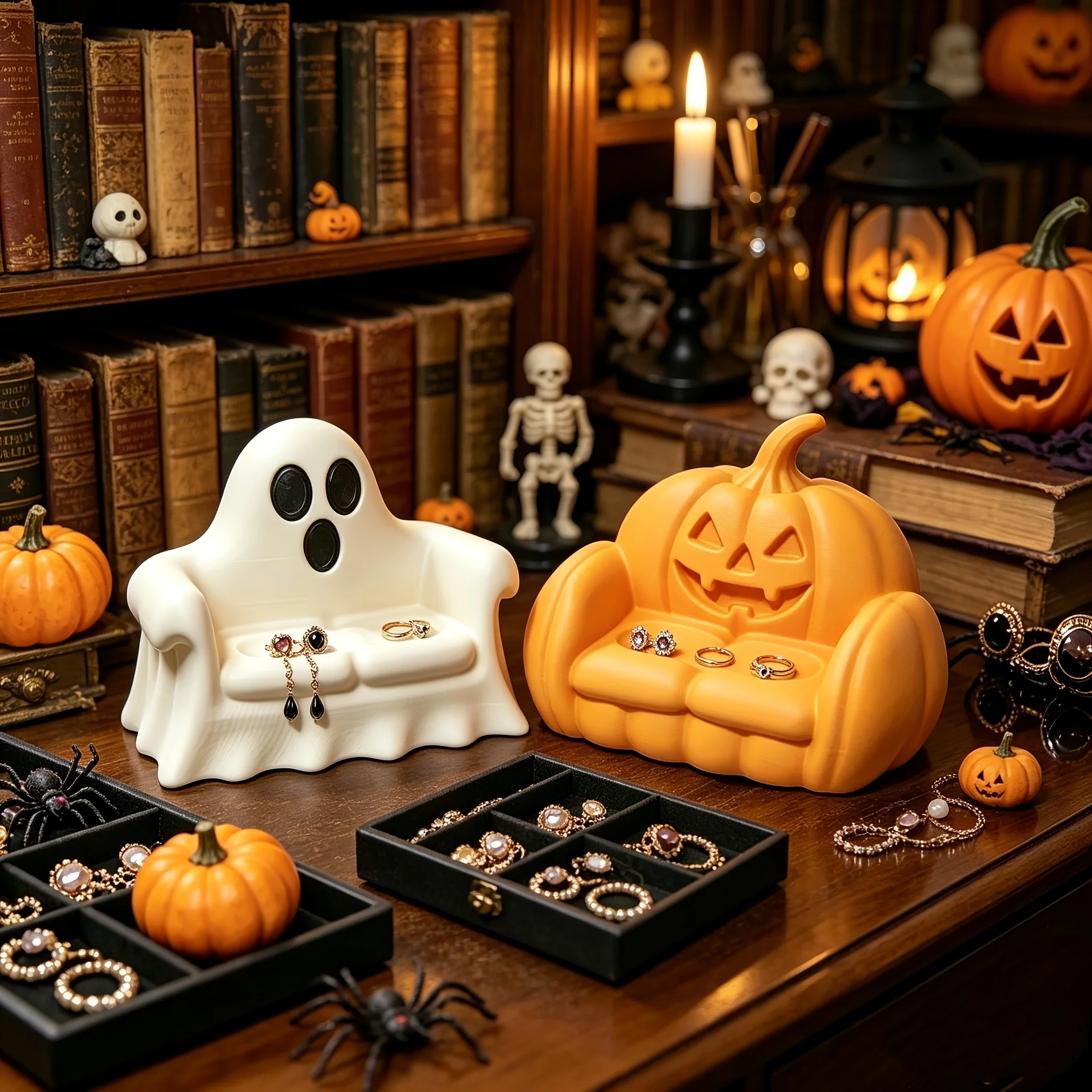 1-Piece Ghost Pumpkin-Shaped S - đánh giá và giá 3D Printing Ghosting