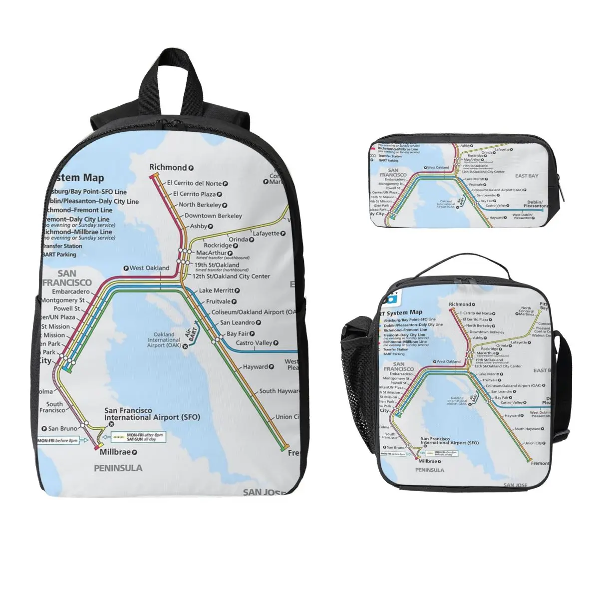 Bart Map Bay Area R…