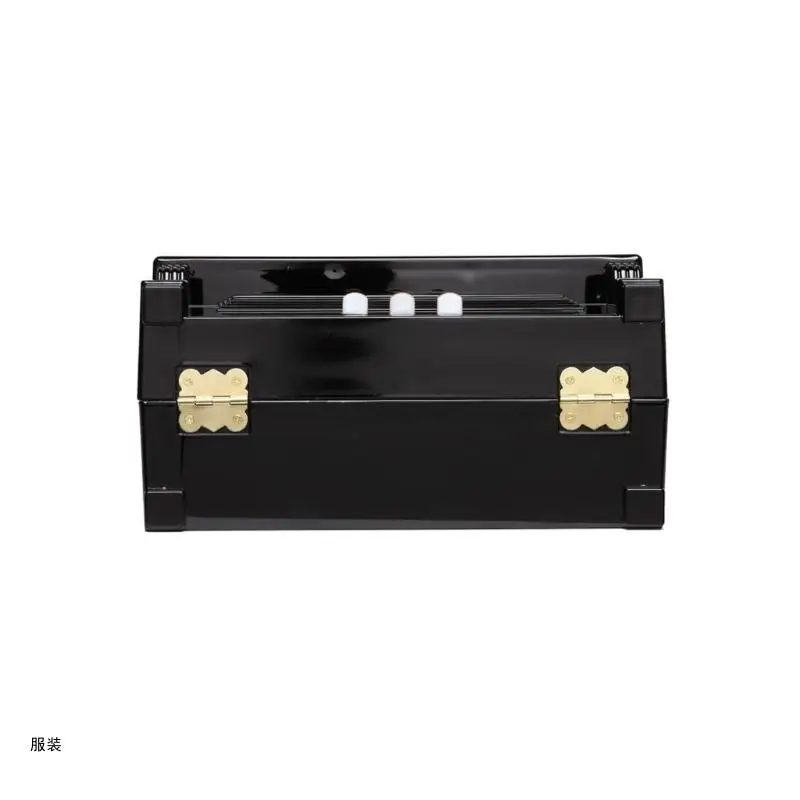 D0UD Vintage Piano Acrylic Box Shaped Handbag Women Summer Shoulder Crossbody Bags