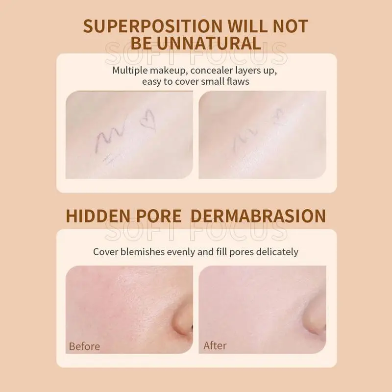 BB Cream With SPF Moisturizing Sunscreen SPF 50 BB Cream 1.06oz Color Correcting Cream Long-lasting Full Coverage Foundation For