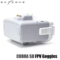 SKYZONE COBRA SD FPV occhiali 4.3 pollici LCD 800 x480 schermo 5.8G 48CH Diversity ricevitore Bulit in con ventola dissipatore di calore per droni RC