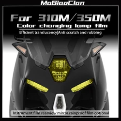 For ZONTES 310M 350M instrument film headlight film and rearview mirror film protective scratch resistant film modification